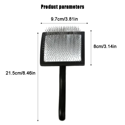 Square Grooming Pet Hair Brush - Image 7