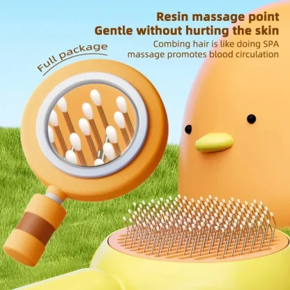 Quick Cleaning Pet Hair Brush - Image 5