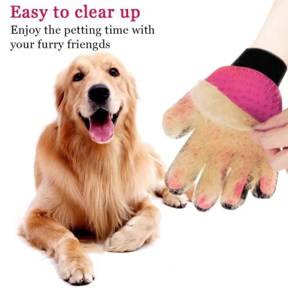 Hand Glove Pet Hair Brush - Image 4
