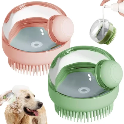 Shampoo Dispenser Pet Hair Brush