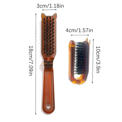 Foldable Bristle Pet Hair Brush - Image 7