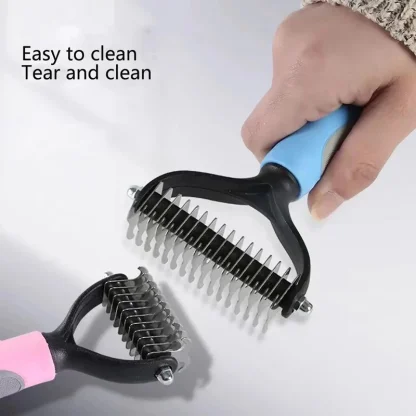 Undercoat Rake Pet Hair Brush - Image 5