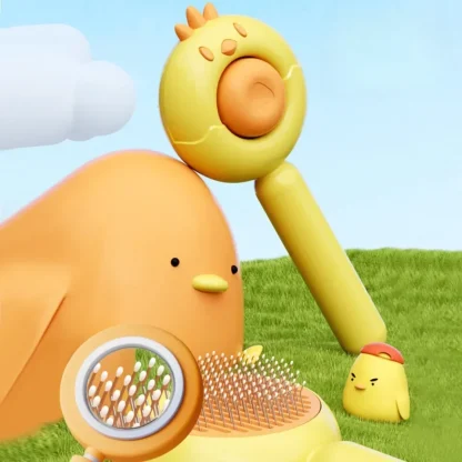 Quick Cleaning Pet Hair Brush