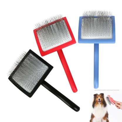 Square Grooming Pet Hair Brush - Image 6