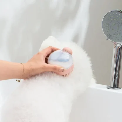 Shampoo Dispenser Pet Hair Brush - Image 3