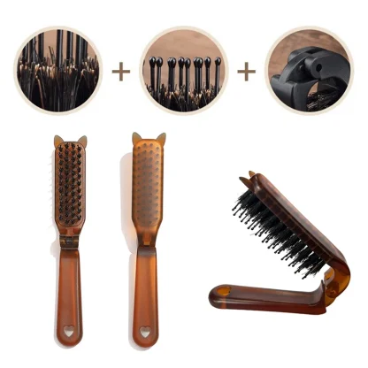 Foldable Bristle Pet Hair Brush - Image 6