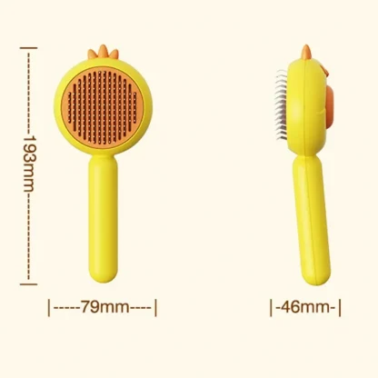 Quick Cleaning Pet Hair Brush - Image 6