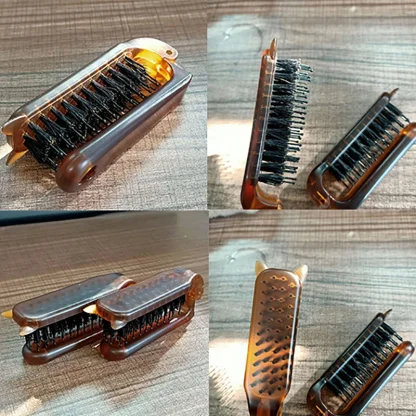 Foldable Bristle Pet Hair Brush - Image 5