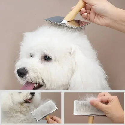 Deshedding Pet Hair Brush - Image 3