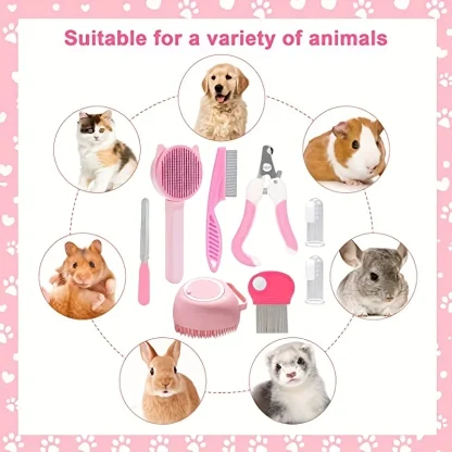 Multi Pet Hair Brush Set - Image 3