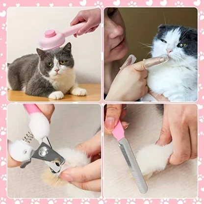 Multi Pet Hair Brush Set - Image 2