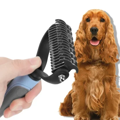 Long Curly Pet Hair Brush
