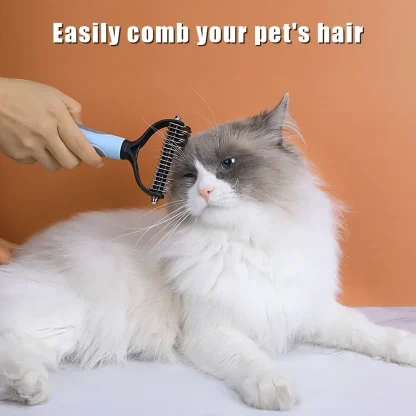 Long Curly Pet Hair Brush - Image 2