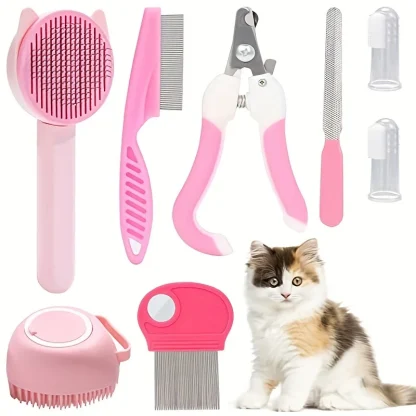 Multi Pet Hair Brush Set