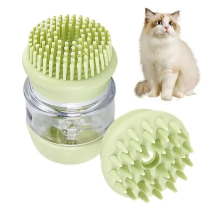Bath Gentle Pet Hair Brush - Image 5