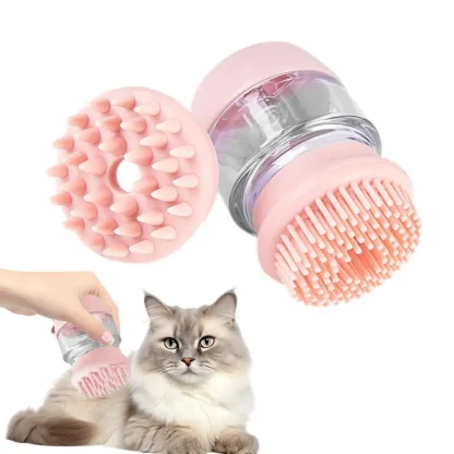 Bath Gentle Pet Hair Brush - Image 3