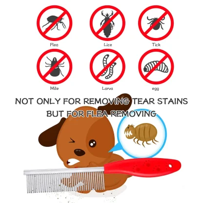 Flea Remover Pet Hair Brush Set - Image 3