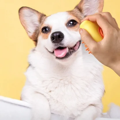 Bath Massage Pet Hair Brush - Image 2