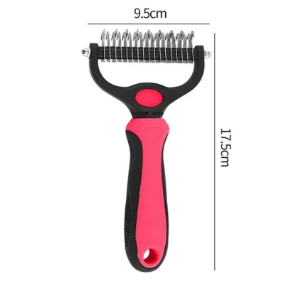 Deshedding Rake Pet Hair Brush - Image 7