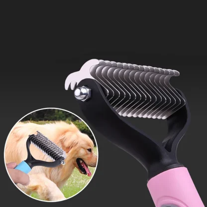Double-sided Rake Pet Hair Brushes - Image 5