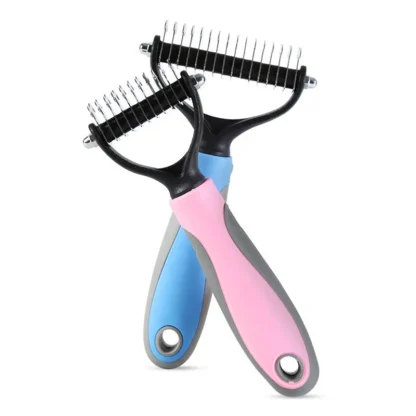 Double-sided Rake Pet Hair Brushes - Image 4