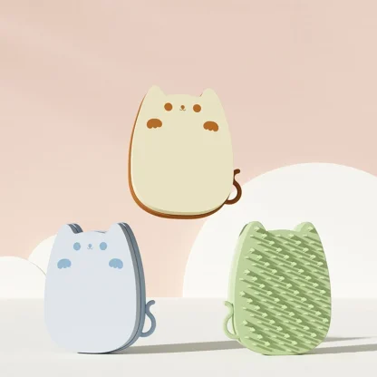 Cute Bath Massage Pet Hair Brushes