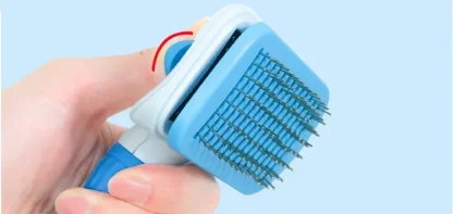 Rectangular Slicker Pet Hair Brush - Image 5