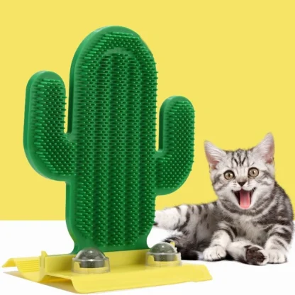 Cactus Shape Scratching Pet Hair Brush - Image 2