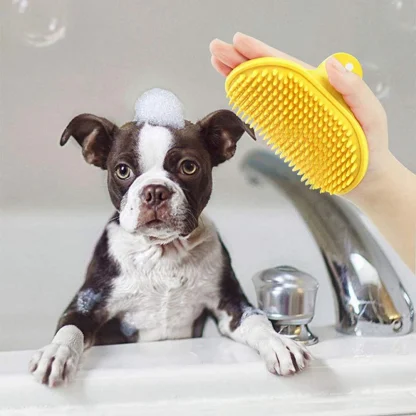 Soft Bath Massage Pet Hair Brush - Image 2