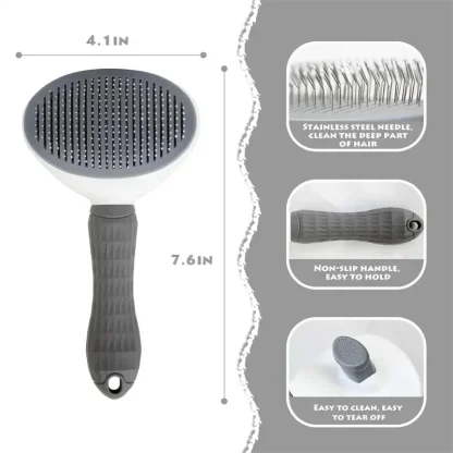 Self Cleaning Pet Hair Brushes - Image 7