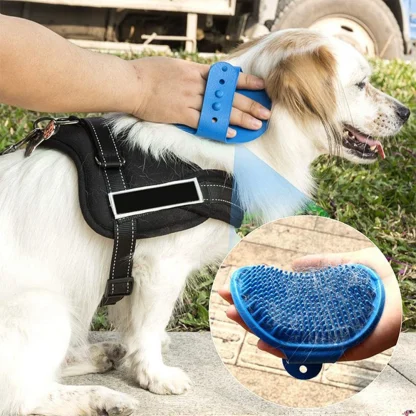 Soft Bath Massage Pet Hair Brush - Image 3