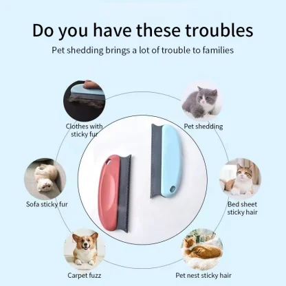 Portable Cleaning Pet Hair Combs - Image 4