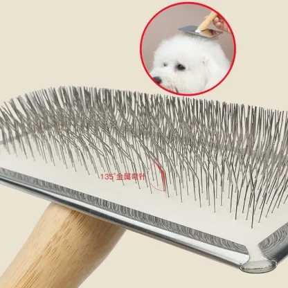 Rectangular Massage Pet Hair Brush - Image 5