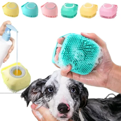 Soft Massage Bath Pet Hair Brushes